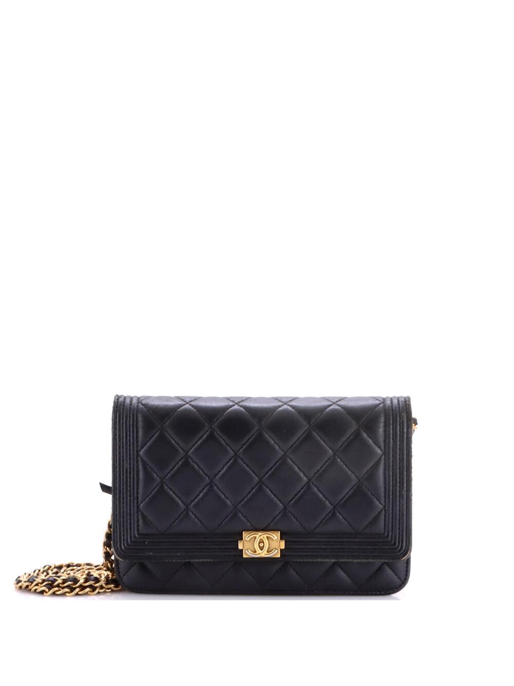 Chanel Boy Wallet On Chain Quilted #371027C27B